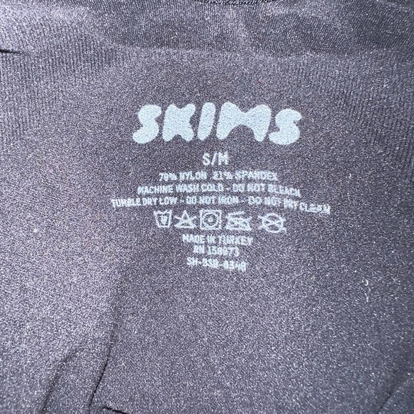 SKIMS Seamless Sculpt Brief Bodysuit, Size Small/Medium , ONYX - Picture 9 of 9